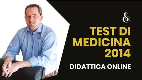 test medicina 2014 commentato